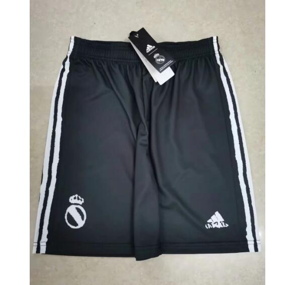 Real Madrid Black Human Race Soccer Shorts 2020/21